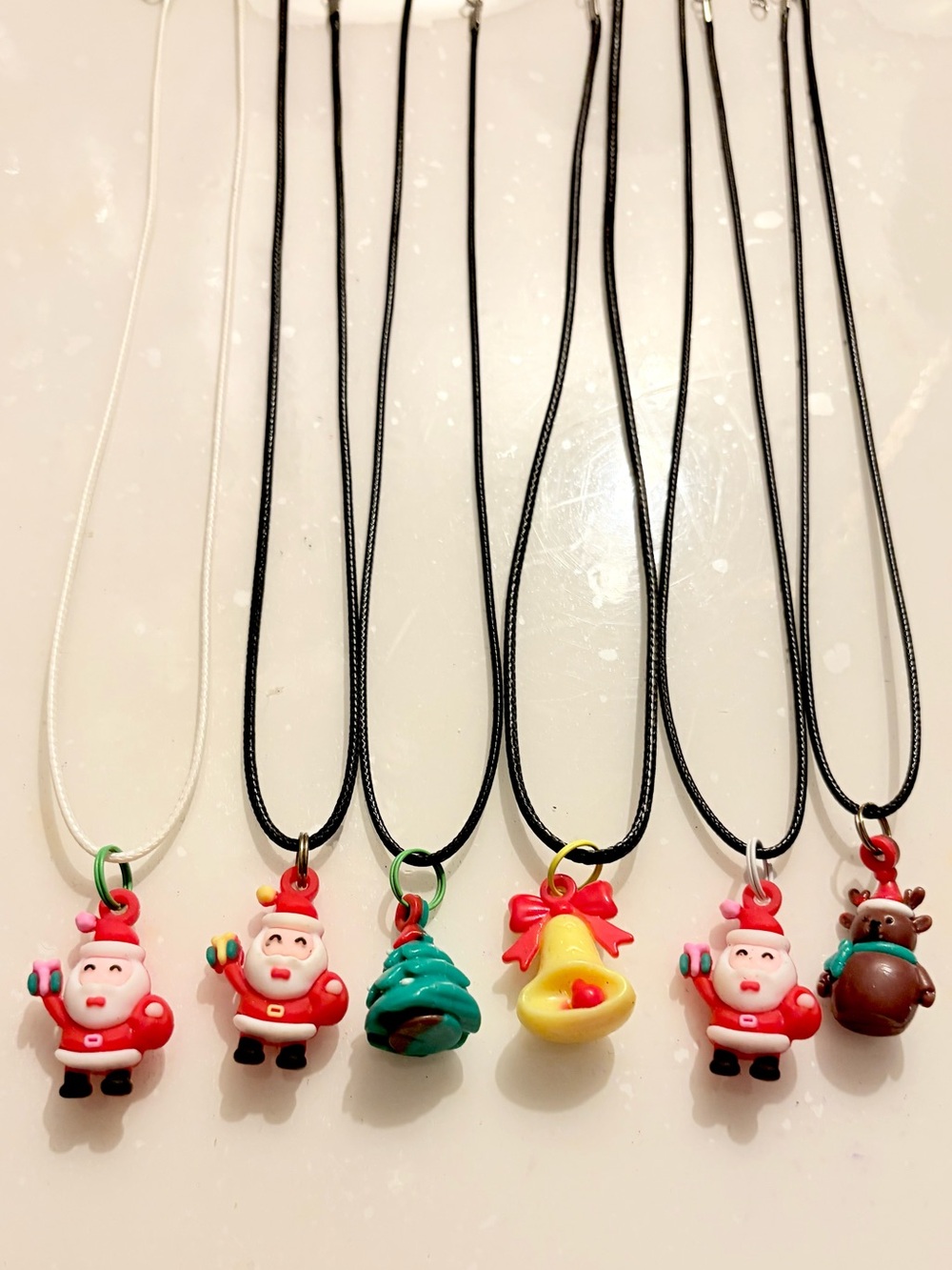 Christmas Necklaces Bundle of 6